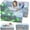Blue+Dinosaur, variant on MIERES Modular Kids Play Couch, Glow in The Dark Kids Play Couch Toddler Couch,Kids Couch for palyroom, Convertible Baby Fold Out Play Foam and Floor Cushion for Bedroom (Rainbow+Unicorn)