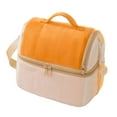 thumbnail image 3 of Bolsa de cosméticos de viaje, bolsa de maquillaje con cremallera, bolsa de hombro, bolsa de aseo, bolsa de pan tostado para joyería, lápiz de Jinwen Estuche de maquillaje de viaje, 3 of 8