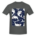 thumbnail image 4 of Bingfone Angry Shark Men'S Loose Fit Short-Sleeve Pocket T-Shirt, 4 of 7