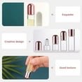 thumbnail image 6 of Howooi 10pcs Refillable Glass Roller Bottles with Lid Glass Perfume Bottles 3ml, 6 of 9