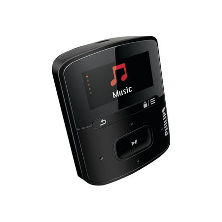 Philips SA4RGA04KF/37 GoGEAR Raga MP3 Players - Black 4GB