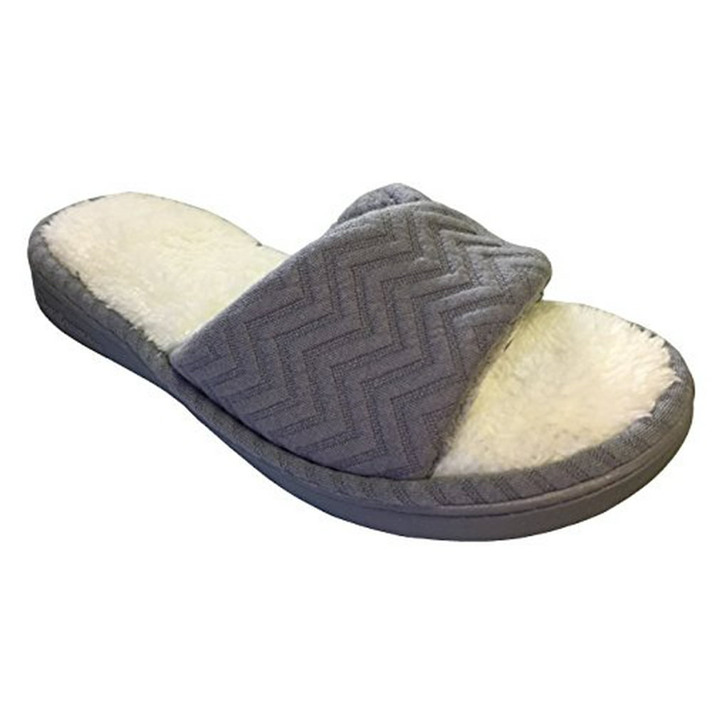 dearfoam satin slippers