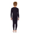 thumbnail image 2 of Thermajohn Thermal Underwear for Boys Long Johns Set Kids (Navy, X-Small), 2 of 5