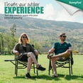thumbnail image 3 of Sunnyfeel Camping Directors Chair, Heavy Duty,Oversized Portable Folding Chair with Side Table, Pocket for Beach, Fishing,Trip,Picnic,Lawn,Concert Outdoor Foldable Camp Chairs, 3 of 8