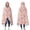 Pink Unicorn Flamingo, variant on Wearable Blanket,Pink Unicorn Flamingo Pattern Hooded Wearable Flannel Blanket for Adults & Teens,Winter Poncho Shawl Wrap Cape Cozy Anti-Pill,50"x60"