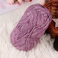 thumbnail image 4 of Cotton Rope Tapestry Braided Thread Handmade Sweater Scarf Thread Wall Hanging DIY Craft Making (Purple), 4 of 8