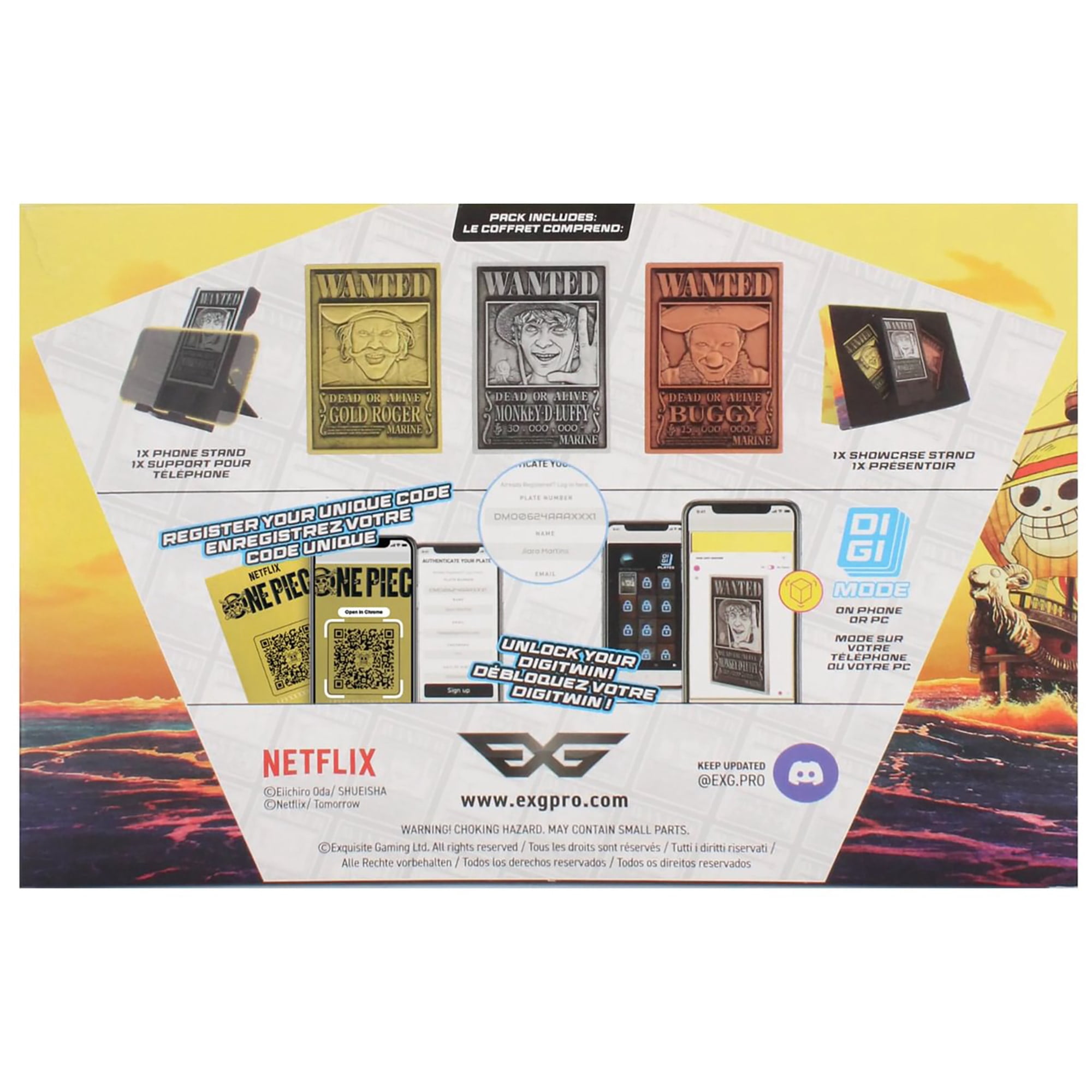 Exquisite Gaming: Digiplate Starter Pack - One Piece: Wanted