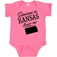 thumbnail image 3 of Inktastic Someone in Kansas Loves Me Boys or Girls Baby Bodysuit, 3 of 5