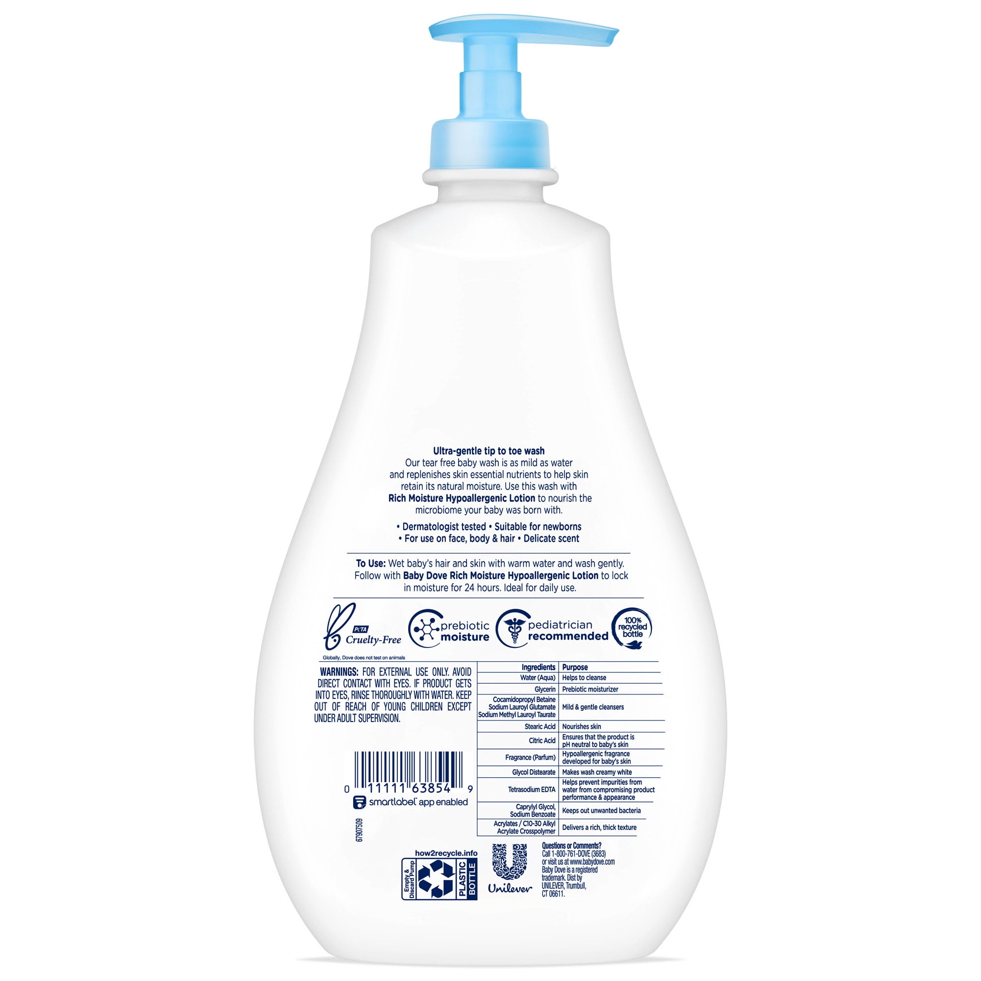 Baby dove 20 oz sales