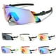 thumbnail image 2 of Gafas de sol deportivas para hombre y mujer, lentes de sol deportivas con diseño clásico de marca, a prueba de viento, UV400 qiuyongming unisex, 2 of 2