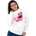 thumbnail image 3 of Betty Boop Proud to Be Me Confidence Women Crewneck Sweatshirt Brisco Brands S, 3 of 6