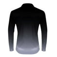 thumbnail image 5 of Mens Shirts Under $10 Mens Stretch Satin Dress Shirts Ombre Long Sleeve Button Down Shirt Formal Business Prom Party Wedding Shirt, 5 of 8