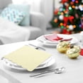 thumbnail image 3 of Homoyoyo Dinner Napkins Disposable Light Yellow for Festivals Weddings and Special Events, 3 of 6