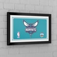 thumbnail image 2 of Charlotte Hornets Logo Ready-To-Hang Black Framed Wall Mirror, 2 of 4