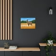 thumbnail image 4 of Antelope In Mountain Background Antelope In Grass Outside Wall Art Ready To Hang Unframed, 4 of 18