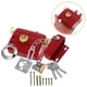 thumbnail image 5 of juego de cerradura de cerrojo universal para dormitorio, cerradura de puerta de madera para interior, cerradura de seguridad, cerradura antirrobo, práctico cerrojo de puerta, 5 of 8