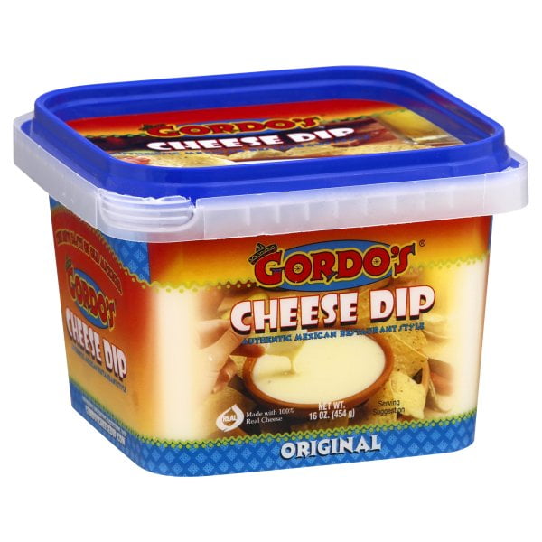 Gordo's Original Queso Cheese Dip, 16 Oz, Tub