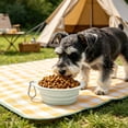 thumbnail image 4 of Foldable Slow Feeder Bowl for Dogs Cats, Portable Silicone Travel Food Water Bowl with Slow Eating Designs, Anti-choke Pet Bowl for Outdoor Walking Hiking, Topliu, 4 of 6