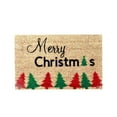 thumbnail image 2 of Puntoco 40*60Cmchristmas Bedroom Decoration Carpet Red Santa Claus Living Room Tea Table Sofa Mat Porch Mat, 2 of 2