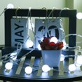 thumbnail image 3 of Mini luces LED navideñas de 19,6 pies y 40 piezas, alimentadas por batería para interiores y exteriores, jardines, patios y vacaciones, 3 of 5