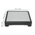 thumbnail image 3 of Anti Slip Half Step Stackable Elderly Half Step Outdoor Riser Step Stool for Household Garden Anti-Fall Safety Platform for The Elderly, 3 of 9