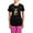 With Pink Pant, variant on CafePress - Rachel Ruysh Flower Bouquet Women's Dark Pajamas - Women's Short Sleeve Print T-Shirt and Pants Dark Cotton Pajama Set
