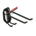 thumbnail image 4 of Hyper Tough Hyper Stack Garage Storage Double Utility Hook, Black, Heavy-Duty Steel, 4 of 8