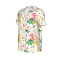 thumbnail image 6 of Fotbe Cute Baby Dinosaurs Baseball Jersey Shirt for Men and Women, Casual Short Sleeves Button Down T-Shirt-Medium, 6 of 9