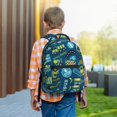thumbnail image 6 of Yiaed Dump Truck Print School Backpack College Backpack Daypacks for Students High School Spacious and Durable Daypack for Work and Travel-One Size, 6 of 6