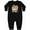 AB-Black, variant on 1st Birthday Noah Ark Baby Fleece Romper