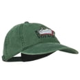 thumbnail image 5 of Bon Voyage Ship Embroidered Washed Cap - Dk Green OSFM, 5 of 5