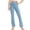 Blue, variant on Girls Flare Pants Elastic Waist Bell Bottom Trousers Casual Stretchy Bell Bottom Pants for Kids, 2-13Y