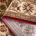 thumbnail image 5 of Safavieh Lyndhurst Victoria Floral Area Rug, Red/Ivory, 6' x 6' Round, 5 of 11