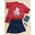 thumbnail image 3 of Pink Bear Love Cute Art Tie Dye Crystal Women -Image by Shutterstock, Female x-Large, 3 of 4