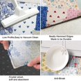 thumbnail image 3 of Pioneer Flower Floral Print Pattern Kitchen Rug Mat,Kitchen Runner Rugs Non Skid Washable,Decorative Kitchen Floor Mats for Kitchen,Sink,Laundry,17"X47", 3 of 5