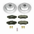thumbnail image 2 of Power Stop Front Euro-Stop ECE-R90 Certified Brake Pad and Rotor Kit ESK5106 Fits 1999 Land Rover Discovery, 2 of 5