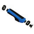 thumbnail image 1 of 2 Pieces Handlebar Covers Thick Cycling Handles Shock-absorbing Colorful Handlebars Rubber Rubber Professional Wear-Resistant Accessory Grips Gray, 1 of 8