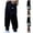 Black, variant on uublik Child Boy Jogger Pants Size 6-16 Fleece Lined Sweatpants Casual Trendy Workout Sweat Pants Fall Winter Workout Trousers Black
