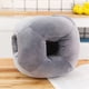 thumbnail image 5 of Naiovety Almohada para dormir, almohada y cómoda de algodón para la cabeza y el cuello, cojín para cama de escolar, suministro Suministros térmicos Gris, 5 of 6