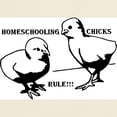 thumbnail image 3 of CafePress - Homeschool Chicks Rule! Light T Shirt - Light T-Shirt - CP, 3 of 4