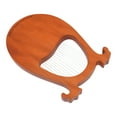 thumbnail image 5 of 16-String Mahogany Lyre Harp,Portable Wooden Harp, Natural Wood Color, for Beginners and Music Enthusiasts, 5 of 11