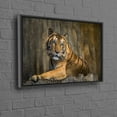 thumbnail image 1 of Handmade 3D Tiger Canvas Wall Art For Animal Lovers Ideal As A Unique Home Decor Gift, 1 of 1