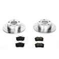 thumbnail image 3 of PowerStop Rear Z23 Evolution Sport Carbon-Fiber Ceramic Brake Pad and Drilled & Slotted Rotor Kit Fits: AUDI VOLKSWAGEN Select Models K515, 3 of 10