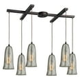 thumbnail image 2 of ELK Lighting Hammered Glass 10431/6 Pendant Light, 2 of 2