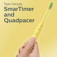 thumbnail image 6 of Philips One By Sonicare Battery Toothbrush, Mango, HY1100/02, 6 of 13