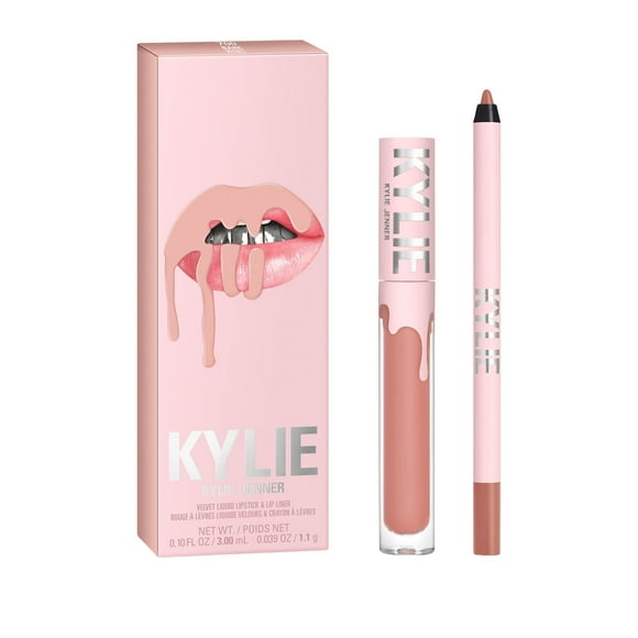 Kit de labios Kylie Jenner Cosmetics Bare Liquid Lipstick Matte