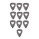 thumbnail image 4 of 10 piezas de púas de fieltro de lana kusrkot para ukelele Guitarra gris Plectrum Guitarra acústica, 4 of 8
