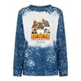 thumbnail image 4 of AOOCHASLIY Thanksgiving Day Women Tops Thanksgiving Day Fashion Women's Casual Long Sleeve Printed Ladies Sweatshirts Tops, 4 of 5