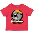thumbnail image 3 of Inktastic Yellowstone Growling Bear Boys or Girls Toddler T-Shirt, 3 of 5