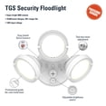 thumbnail image 4 of Halo Triple Head LED Floodlight TGS3S403FRRW - Selectable White, Integrated LED - White, 4 of 8